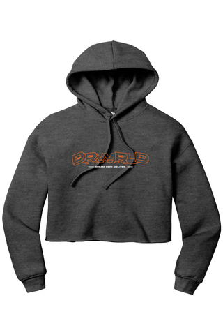 Free D Women’s Sponge Fleece Cropped Fleece Hoodie - Lifestyle