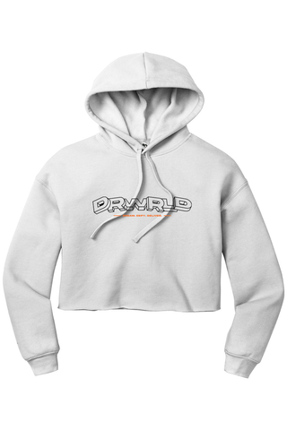 Free D Women’s Sponge Fleece Cropped Fleece Hoodie - Lifestyle