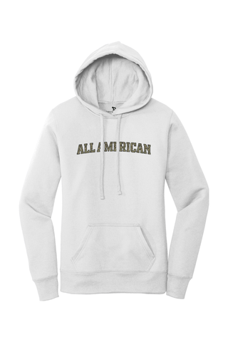 All American Ladies Core Fleece Pullover Hooded Sweatshirt - Lifestyle Beyond The Game