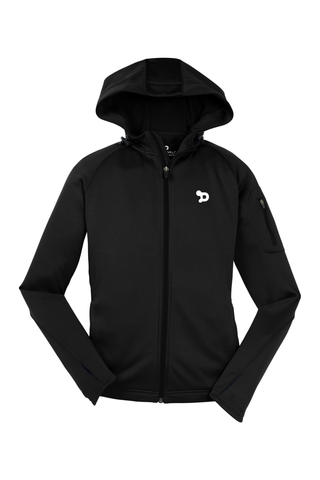 Free D Ladies Tech Fleece Full-Zip Hooded Jacket - Lifestyle