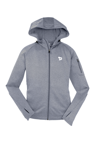 Free D Ladies Tech Fleece Full-Zip Hooded Jacket - Lifestyle