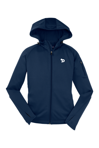 Free D Ladies Tech Fleece Full-Zip Hooded Jacket - Lifestyle