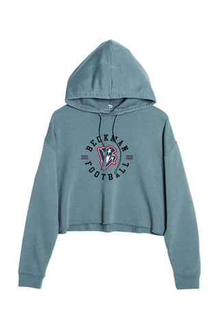Beckman Patriots Ladies' Cropped Fleece Hoodie - Lifestyle Classic Pride Edition