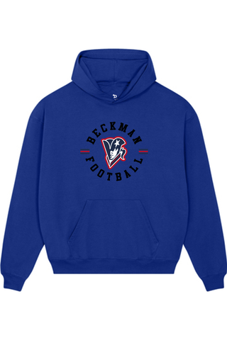 Beckman Patriots Unisex Cooper Dry Hooded Sweatshirt - Lifestyle Classic Pride Edition