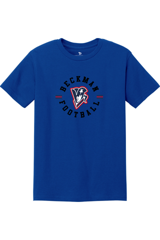 Beckman Patriots Unisex Heavyweight Cotton Tee - Lifestyle Classic Pride Edition