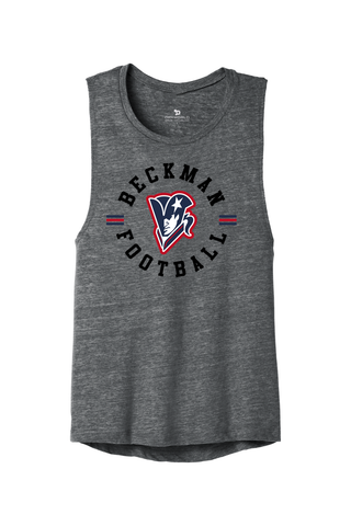 Beckman Patriots Women's Flowy Muscle Tank - Lifestyle Classic Pride Edition