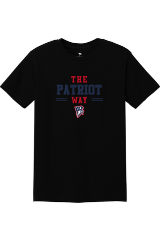 Beckman Patriots Unisex Heavyweight Cotton Tee - Lifestyle 5