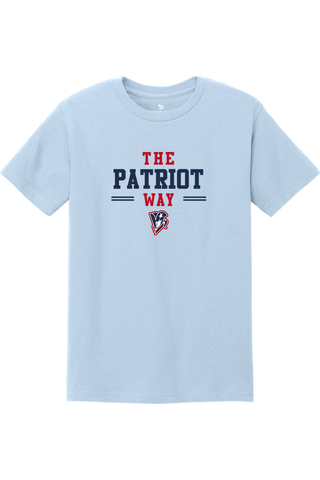 Beckman Patriots Unisex Heavyweight Cotton Tee - Lifestyle Patriot Way Edition
