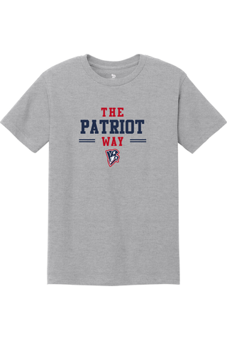 Beckman Patriots Unisex Heavyweight Cotton Tee - Lifestyle Patriot Way Edition