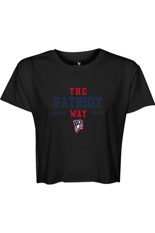 Beckman Patriots Women's Cali Crop - Lifestyle 5