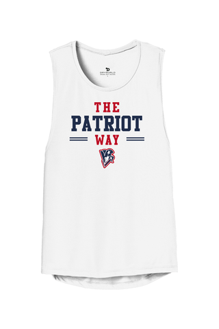 Beckman Patriots Women's Flowy Muscle Tank - Lifestyle 5