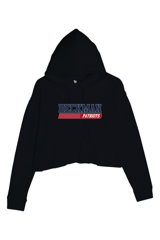 Beckman Patriots Ladies' Cropped Fleece Hoodie - Lifestyle 6