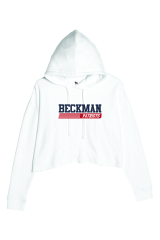 Beckman Patriots Ladies' Cropped Fleece Hoodie - Lifestyle 6