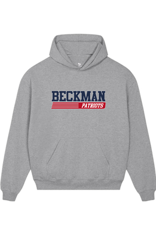 Beckman Patriots Unisex Cooper Dry Hooded Sweatshirt - Lifestyle 6