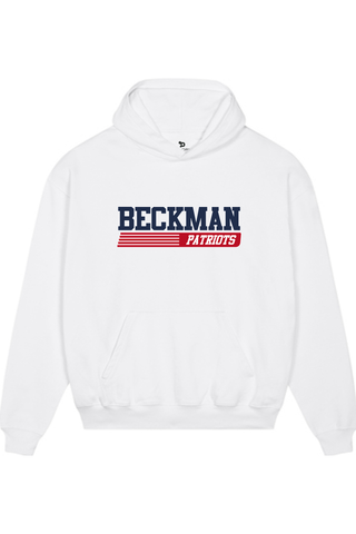 Beckman Patriots Unisex Cooper Dry Hooded Sweatshirt - Lifestyle 6