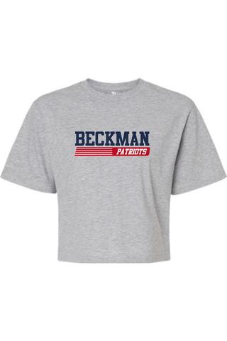 Beckman Patriots Women's Fine Jersey Boxy Tee - Lifestyle 6