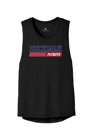 Beckman Patriots Women's Flowy Muscle Tank - Lifestyle 6