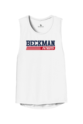 Beckman Patriots Women's Flowy Muscle Tank - Lifestyle 6