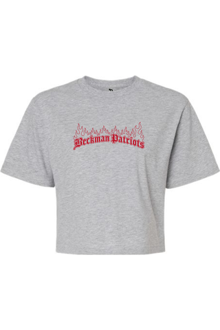Beckman Patriots Women's Fine Jersey Boxy Tee - Lifestyle 7