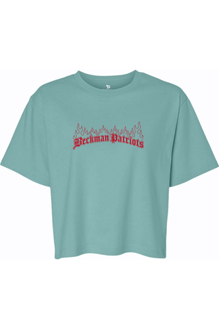 Beckman Patriots Women's Fine Jersey Boxy Tee - Lifestyle 7