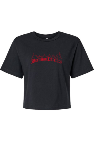 Beckman Patriots Women's Fine Jersey Boxy Tee - Lifestyle 7