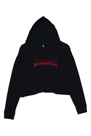 Beckman Patriots Ladies' Cropped Fleece Hoodie - Lifestyle 7