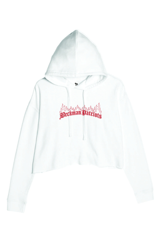 Beckman Patriots Ladies' Cropped Fleece Hoodie - Lifestyle 7