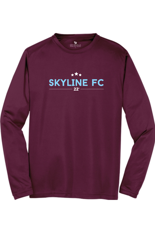 Skyline FC Long Sleeve PosiCharge Competitor Tee - Lifestyle Skyline Edition