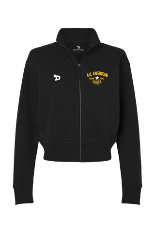 ALL AMERICAN Women's French Terry Full-Zip Jacket - DREAM DEFY DELIVER EDITION