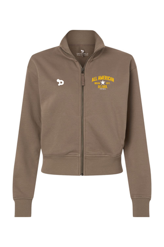 ALL AMERICAN Women's French Terry Full-Zip Jacket - DREAM DEFY DELIVER EDITION
