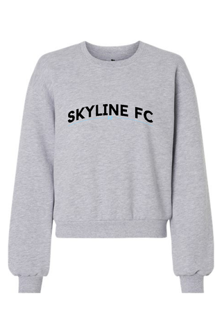 Skyline FC Women's Fleece Crewneck Sweatshirt - Lifestyle Skyline Edition