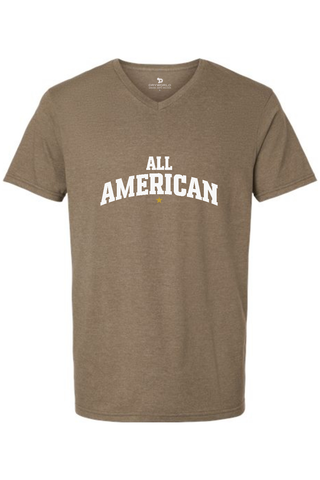 All American CVC V-Neck Tee - Lifestyle Beyond The Game Edition