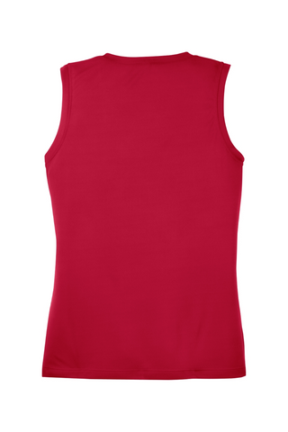 Classic League Ladies Sleeveless PosiCharge Competitor V-Neck Tee