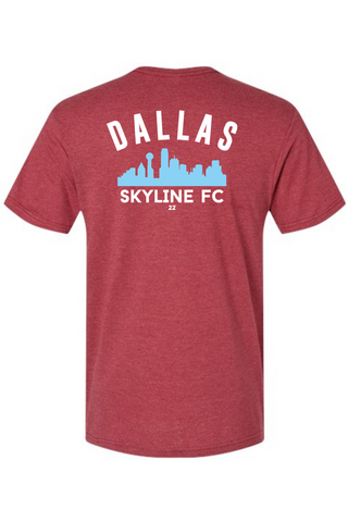 Skyline FC V-Neck Tee - Dallas Edition