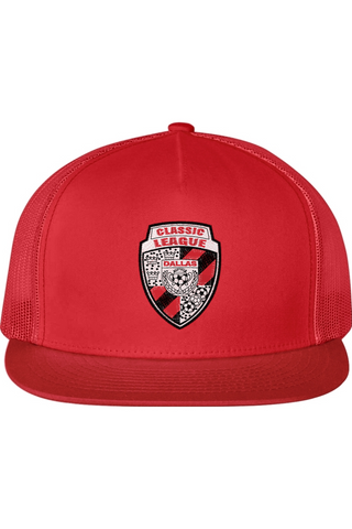 Classic League Classics Flat Bill Trucker Cap