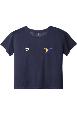 Change The Game Ladies PosiCharge® Draft Crop Tee
