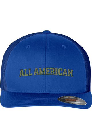 ALL AMERICAN Flexfit Trucker Hat - Lifestyle
