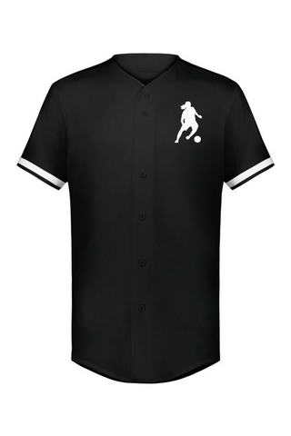 Ronaldinho Bruxo Youth Cutter+ Full Button Baseball Jersey