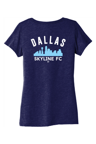 Skyline FC Women’s Triblend Short Sleeve Tee - Dallas Edition