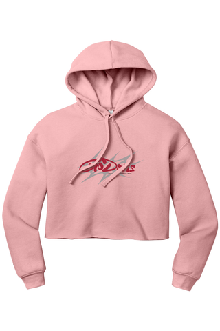 SAC Women’s Sponge Fleece Cropped Fleece Hoodie - Lifestyle GoDons Edition
