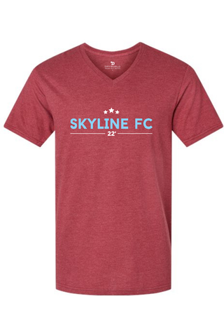 Skyline FC V-Neck Tee - Lifestyle Skyline Edition