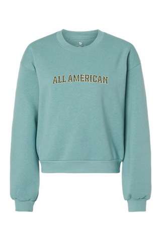All American ReFlex Women's Fleece Crewneck Sweatshirt - Lifestyle