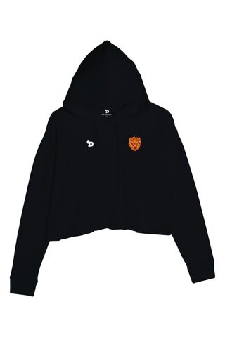 Woodbridge Warriors Ladies' Cropped Fleece Hoodie - Lifestyle