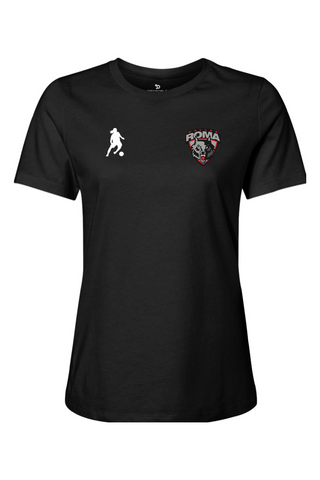 Roma FC Women’s Relaxed Jersey Short Sleeve Tee