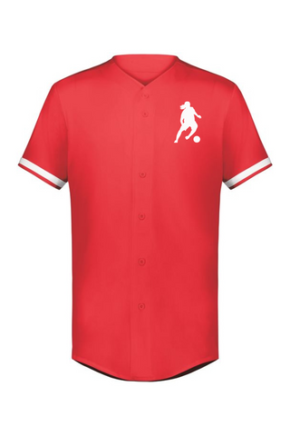 Ronaldinho Bruxo Youth Cutter+ Full Button Baseball Jersey