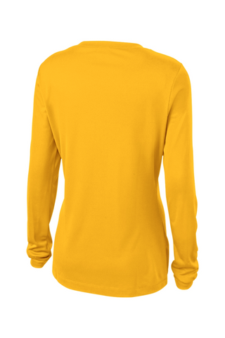 Change The Game Ladies PosiCharge Competitor Long Sleeve V-Neck Tee