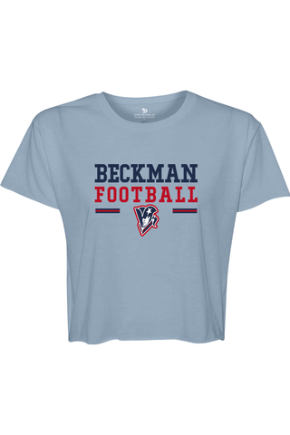 Beckman Patriots Festival Women's Cali Crop - Lifestyle Beckman Football Edition