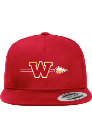 Woodbridge Warriors Five-Panel Cotton Twill Snapback Cap