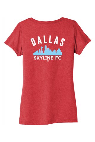 Skyline FC Women’s Triblend Short Sleeve Tee - Dallas Edition