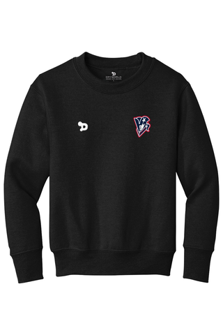 Beckman Patriots Youth Core Fleece Crewneck Sweatshirt